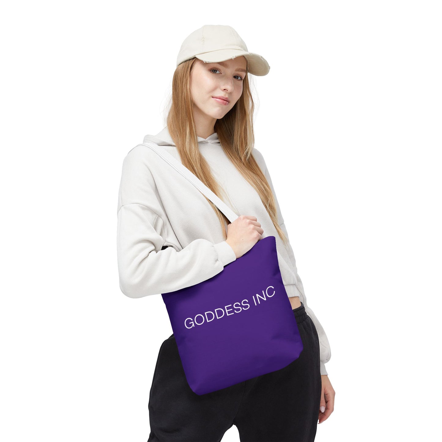 GODDESS INC Tote Bag, Purple