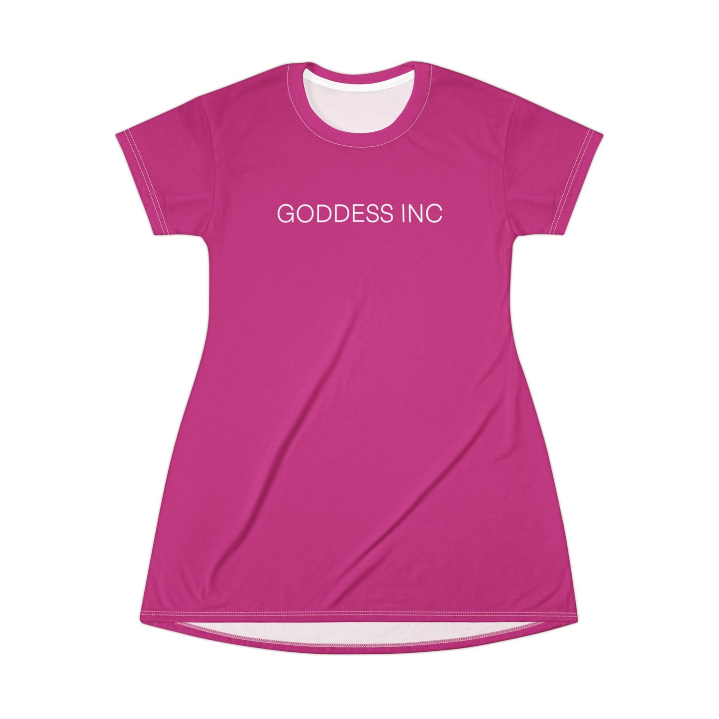 GODDESS INC T-Shirt Dress, Pink