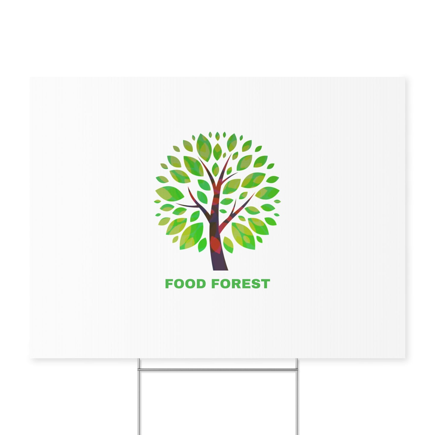 Food Forest, Yard Sign