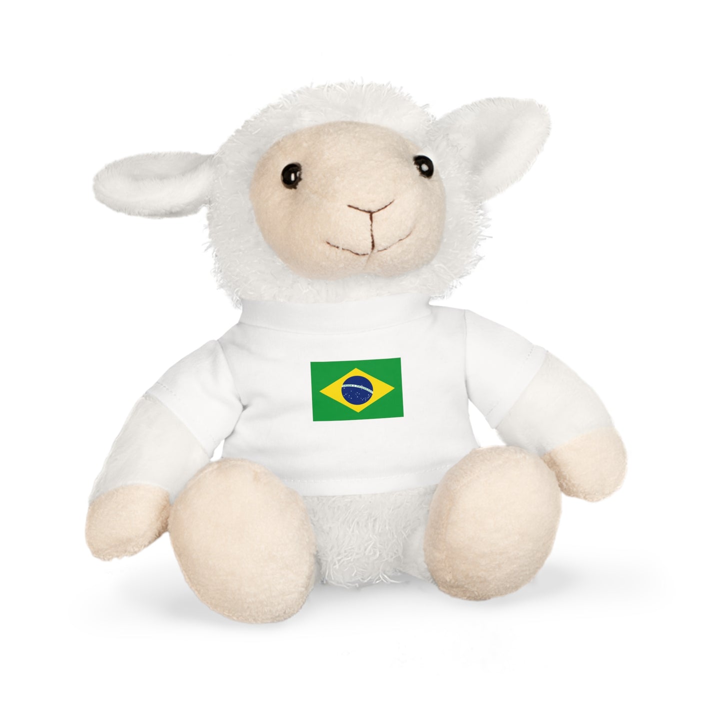 Plush Toy with a Brazil Shirt