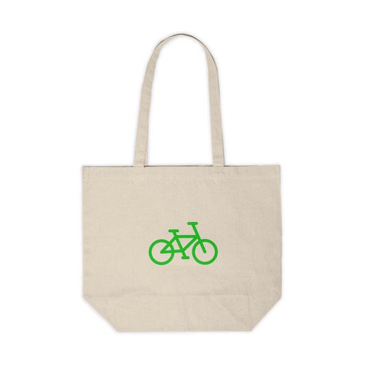 BIKE Canvas Shopping Tote