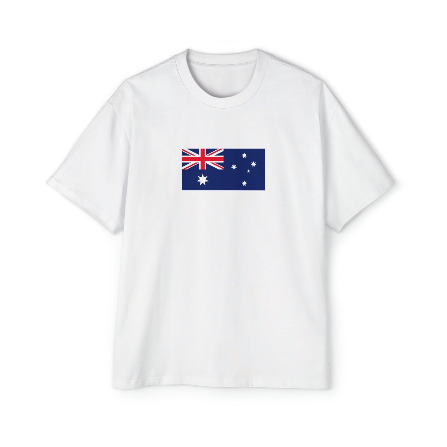 Australian Flag, Men's Heavy Oversized Tee