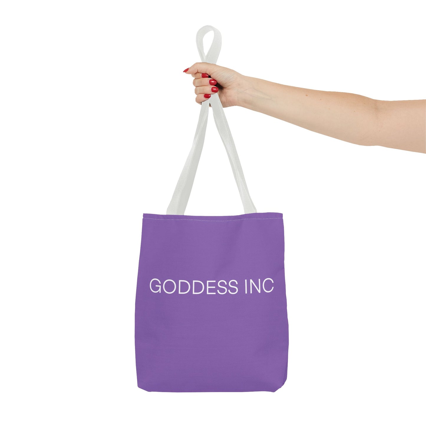 GODDESS INC Tote Bag, Light Purple