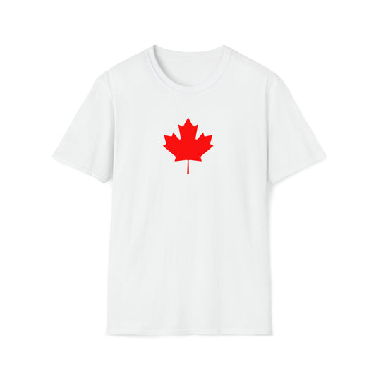 Canadian Maple Leaf, Unisex Softstyle T-Shirt