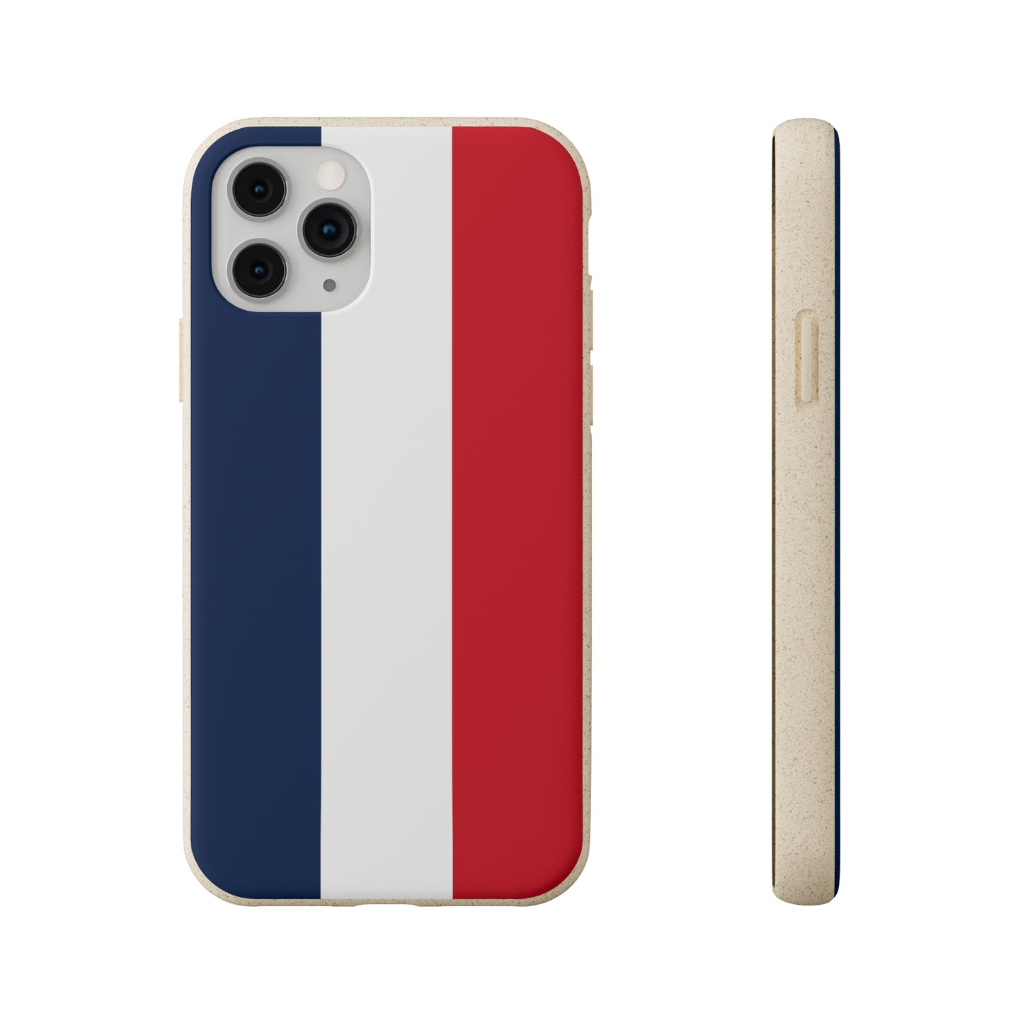 Biodegradable Cases, French Tricolour