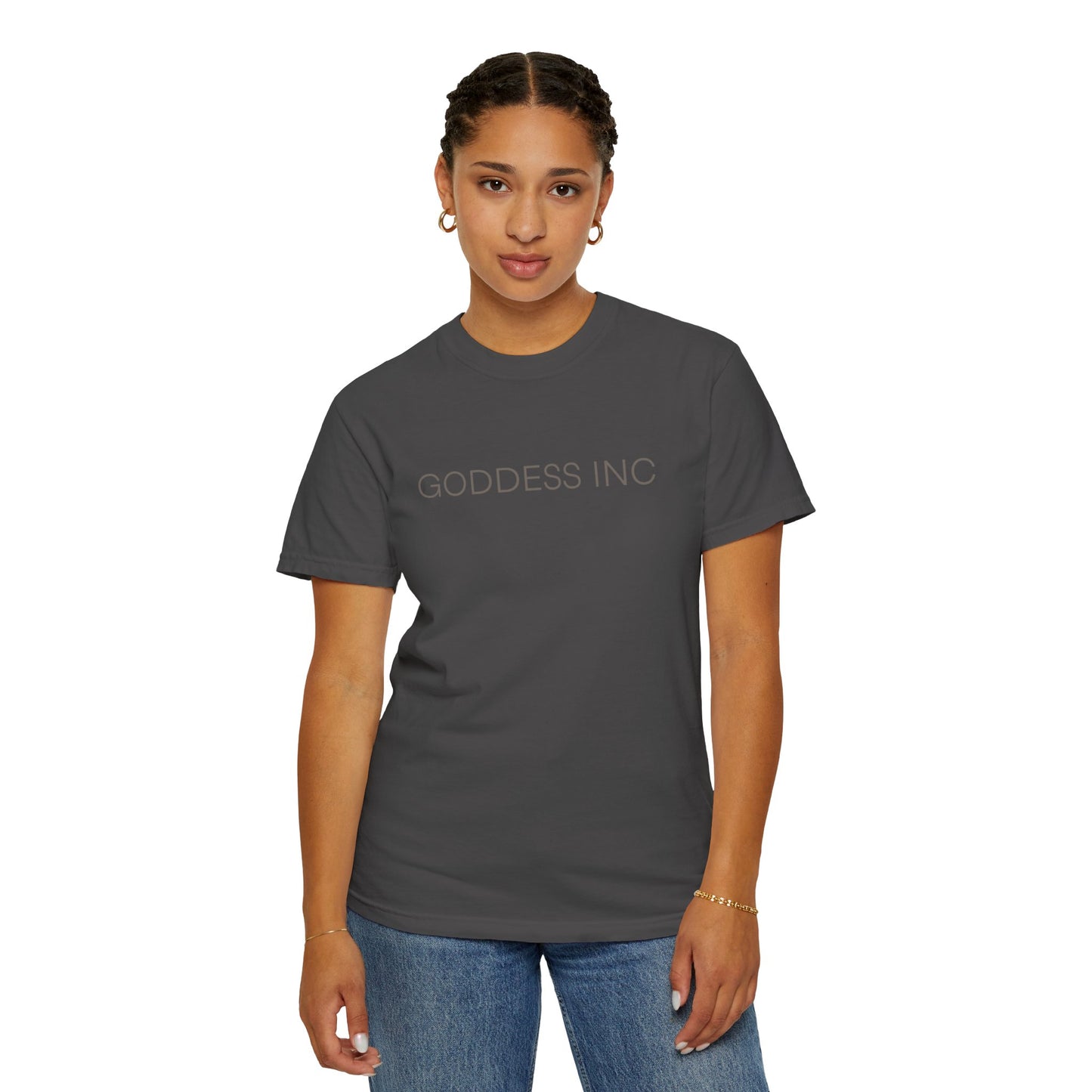 GODDESS INC Garment-Dyed T-shirt