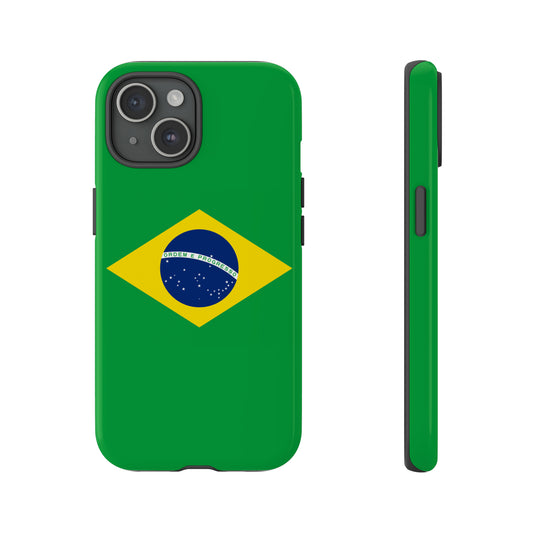 Brazilian Flag Tough Cases