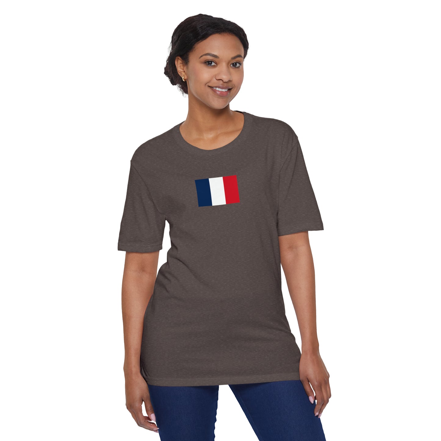 French Flag Unisex District® Re-Tee®