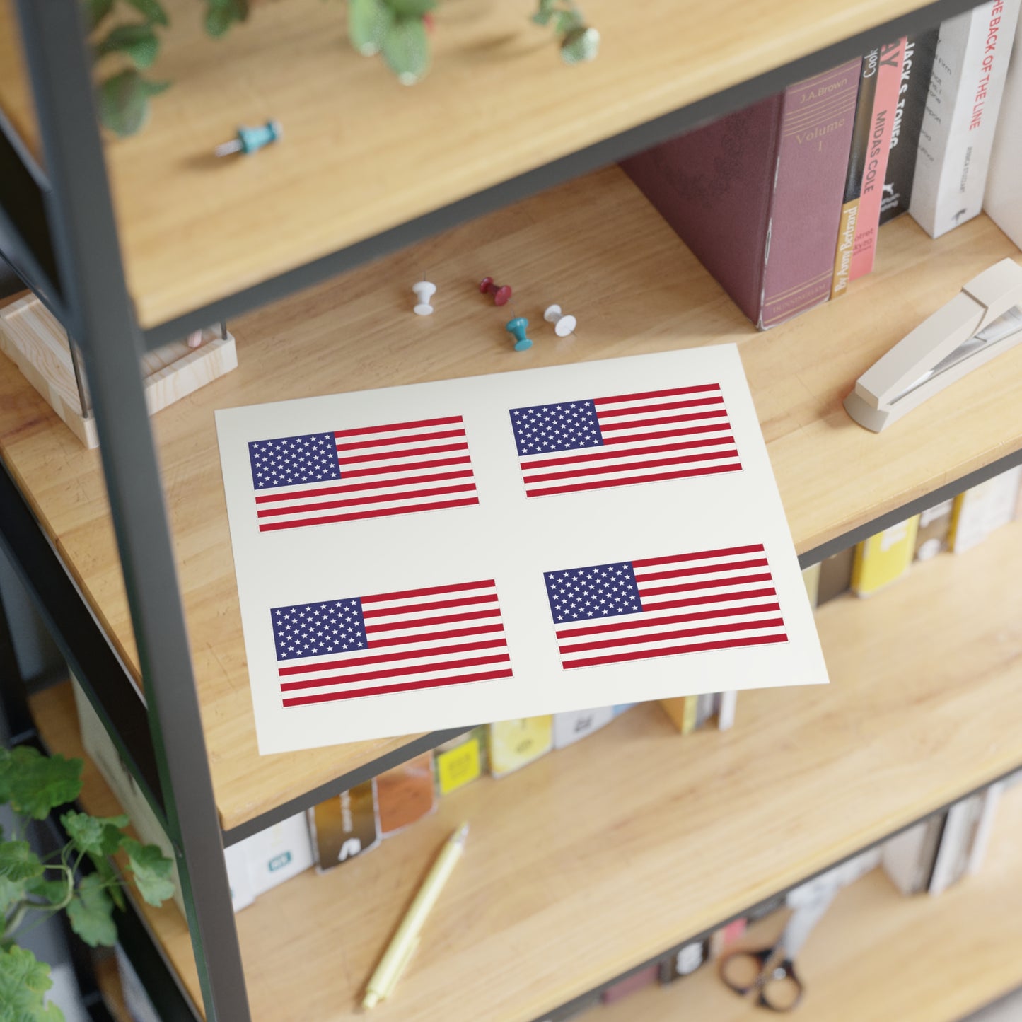 Sticker Sheets, American Flag