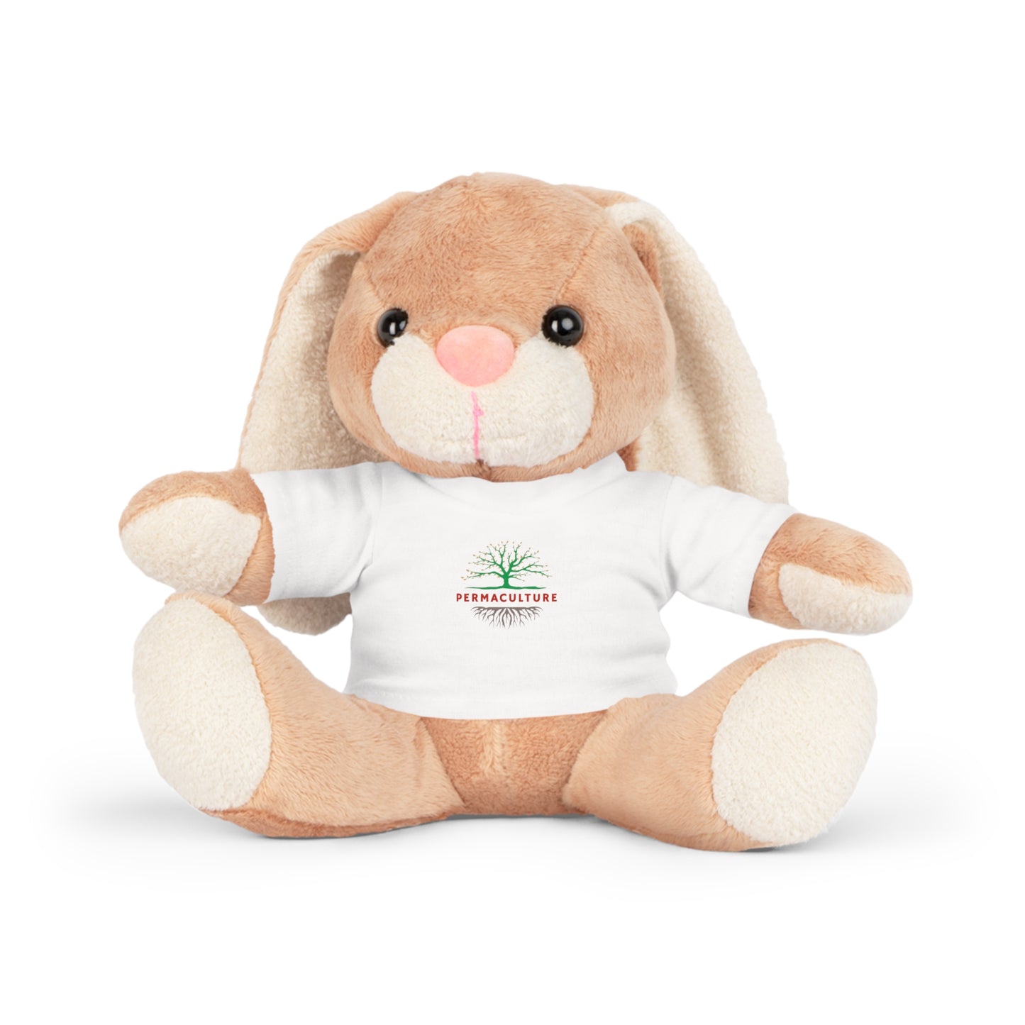 Plush Toy with a Permaculture Shirt