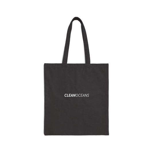 CleanOceans, Cotton Canvas Tote Bag