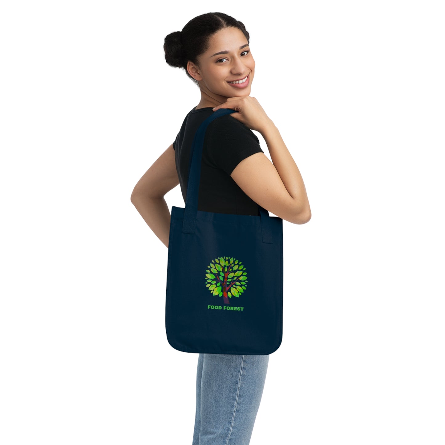 FOOD FOREST Organic Canvas Tote Bag