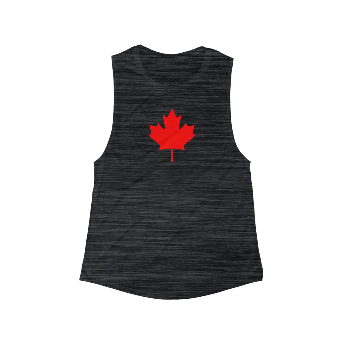 Canadian Maple Leaf, Women's Flowy Scoop Muscle Tank