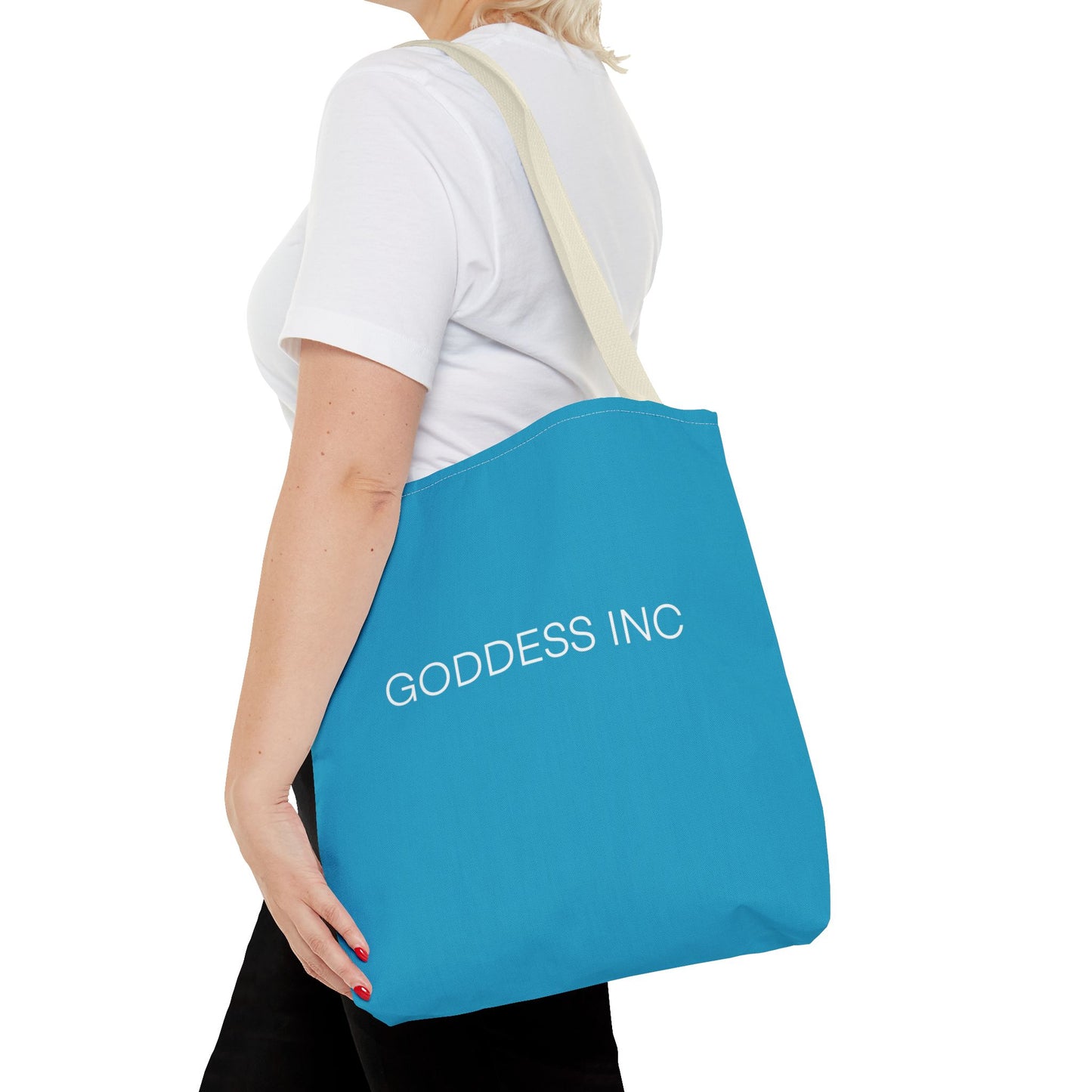 GODDESS INC Tote Bag, Blue