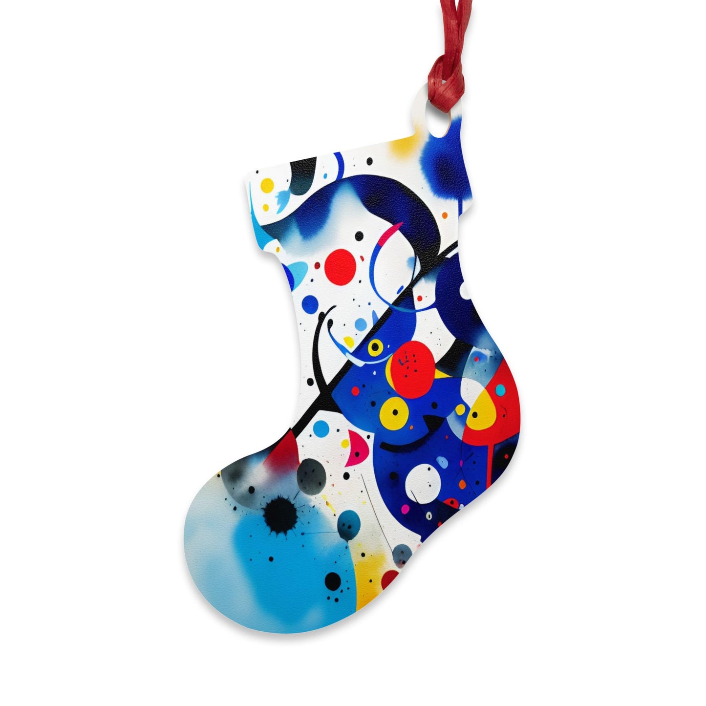 Wooden Ornaments, Inspired by Miro