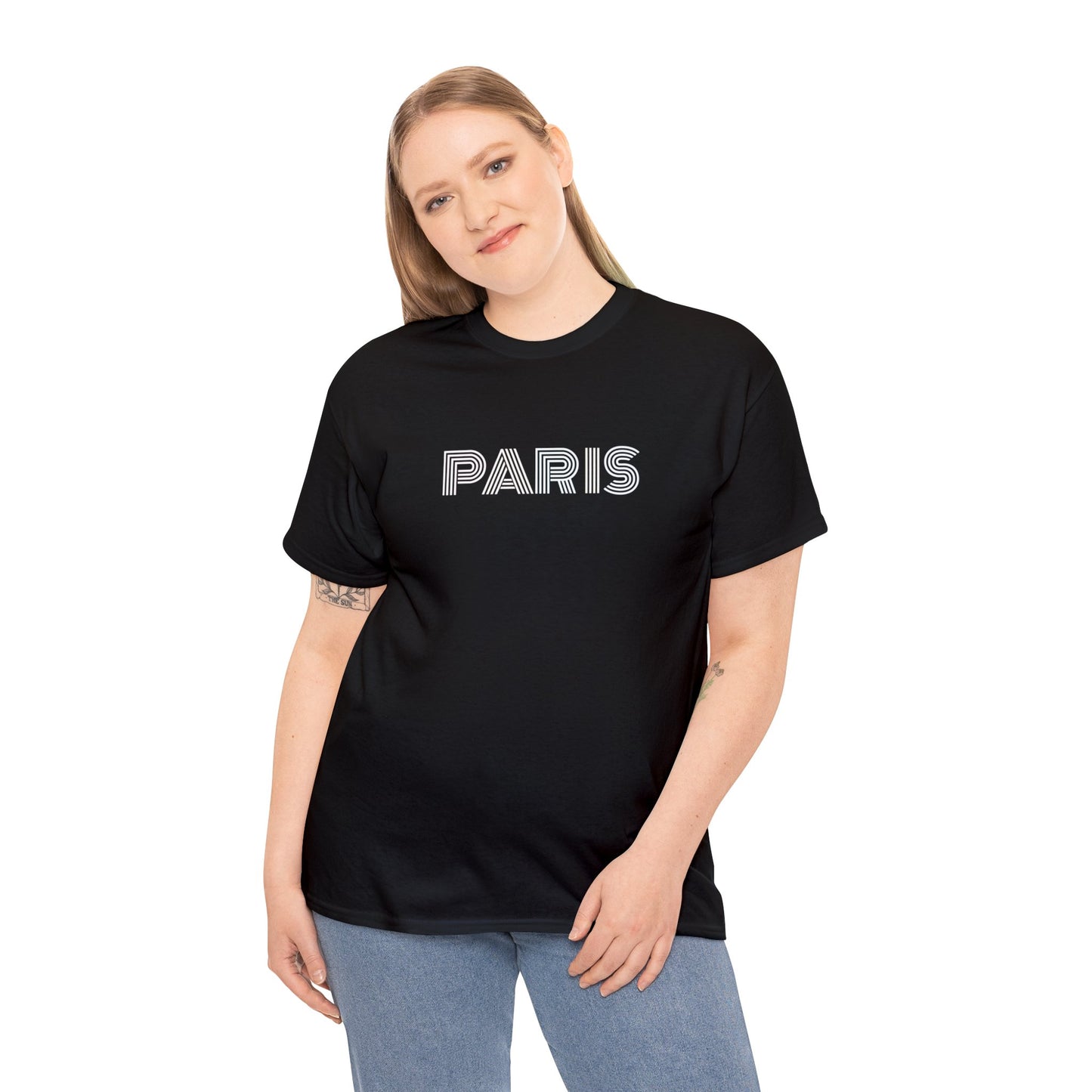 PARIS Unisex Heavy Cotton Tee