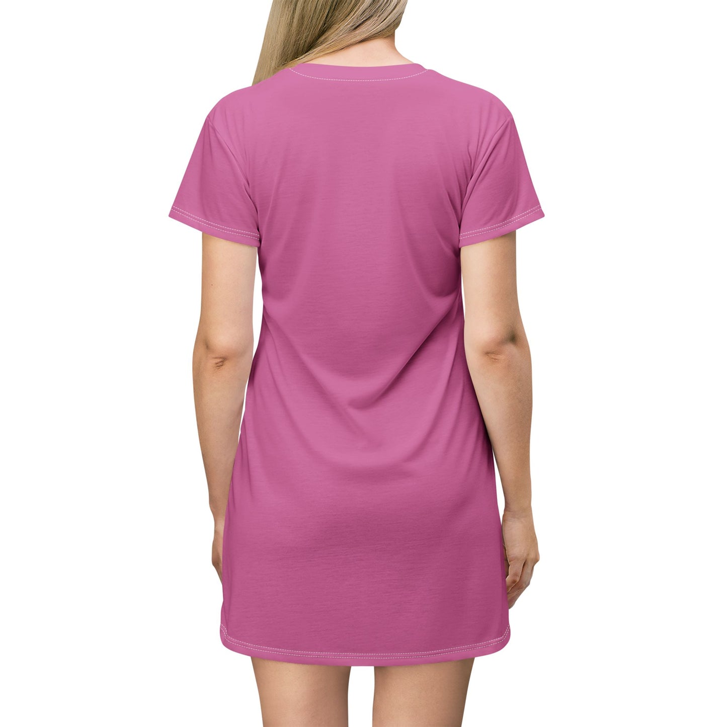 GODDESS INC T-Shirt Dress, Light Pink