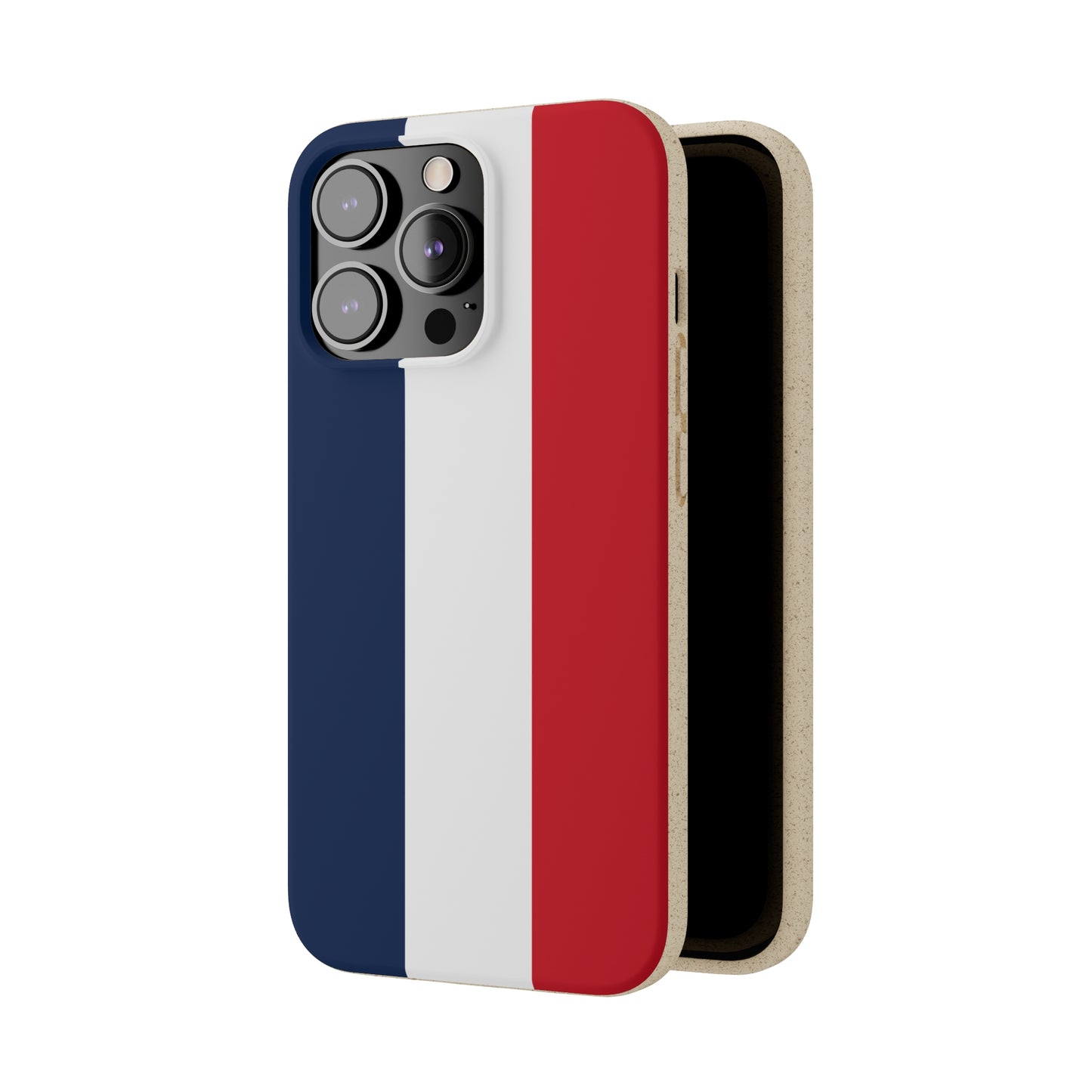 Biodegradable Cases, French Tricolour