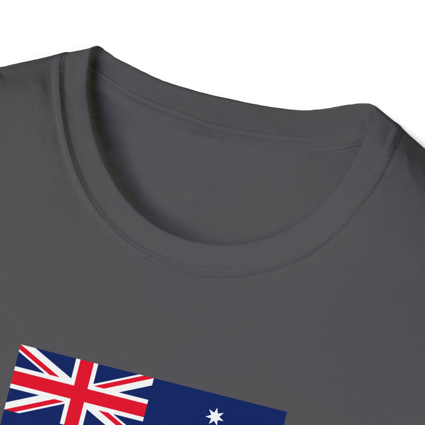 Australian Flag, Unisex Softstyle T-Shirt