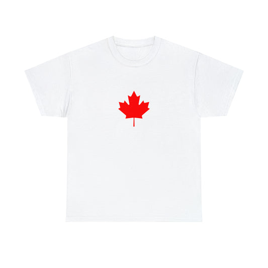 Canadian Maple Leaf, Unisex Heavy Cotton Tee