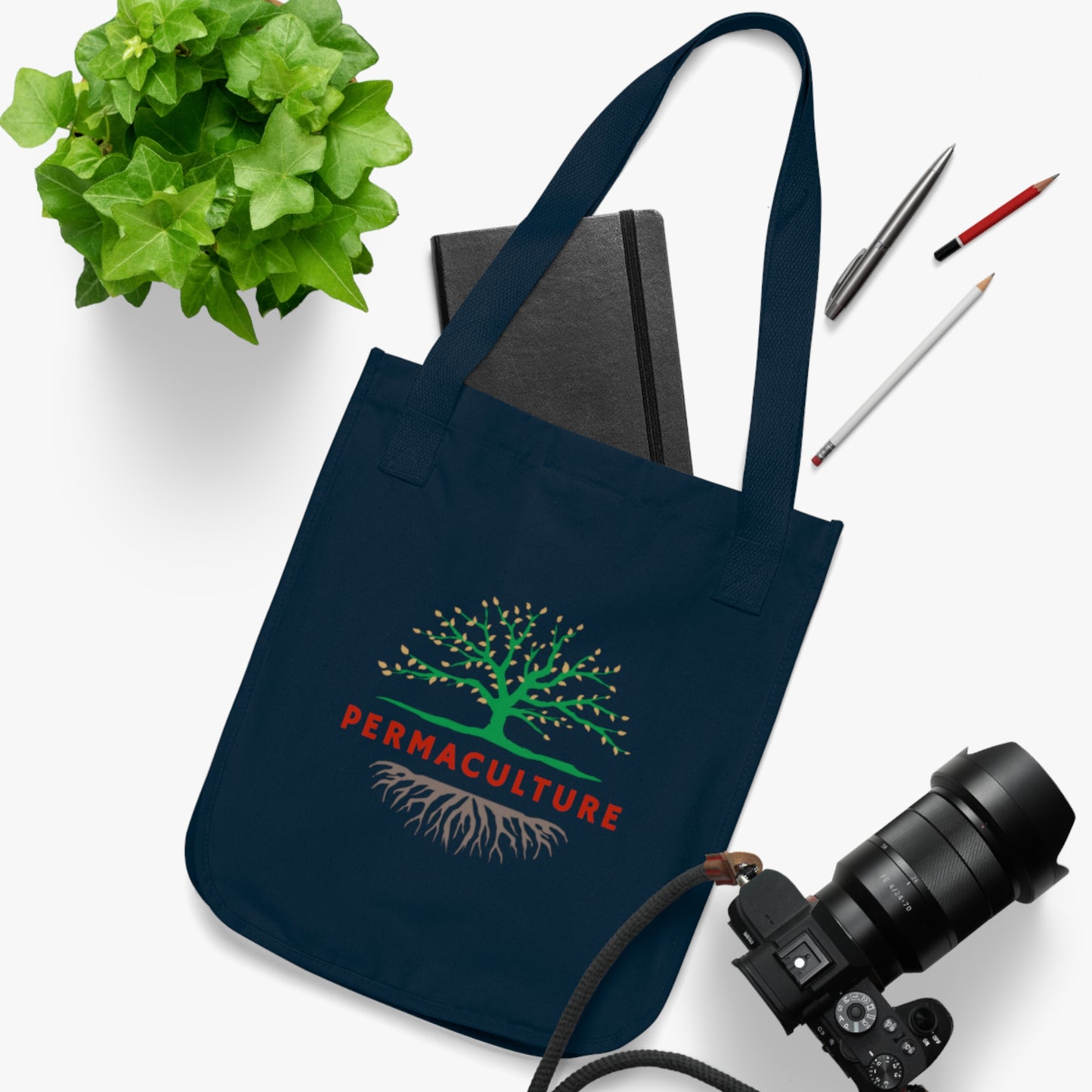 Permaculture, Organic Canvas Tote Bag