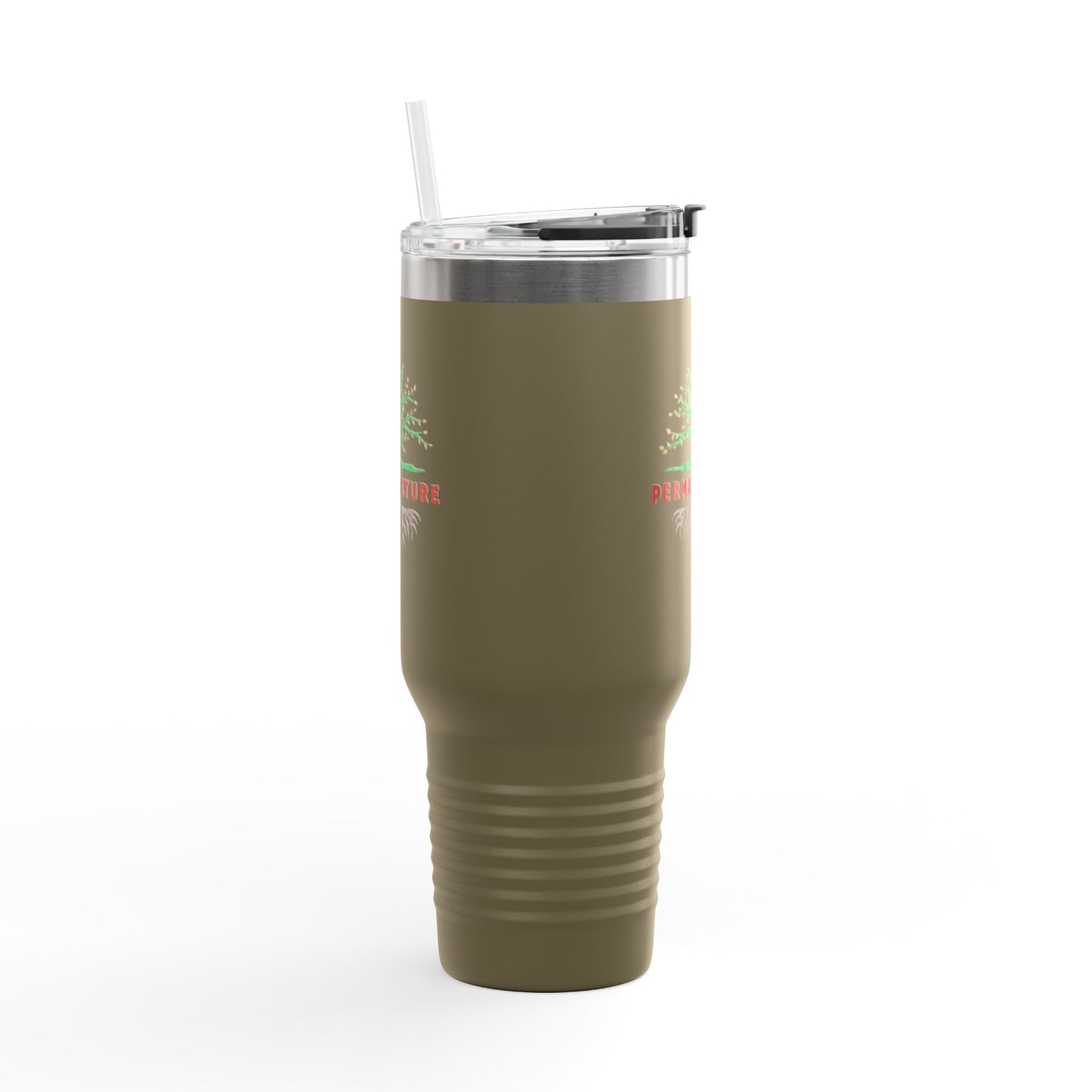 PERMACULTURE Insulated Travel Mug, 40oz