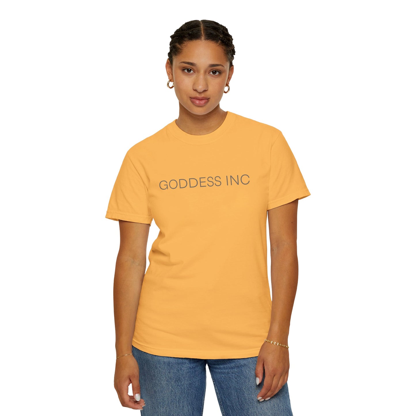 GODDESS INC Garment-Dyed T-shirt