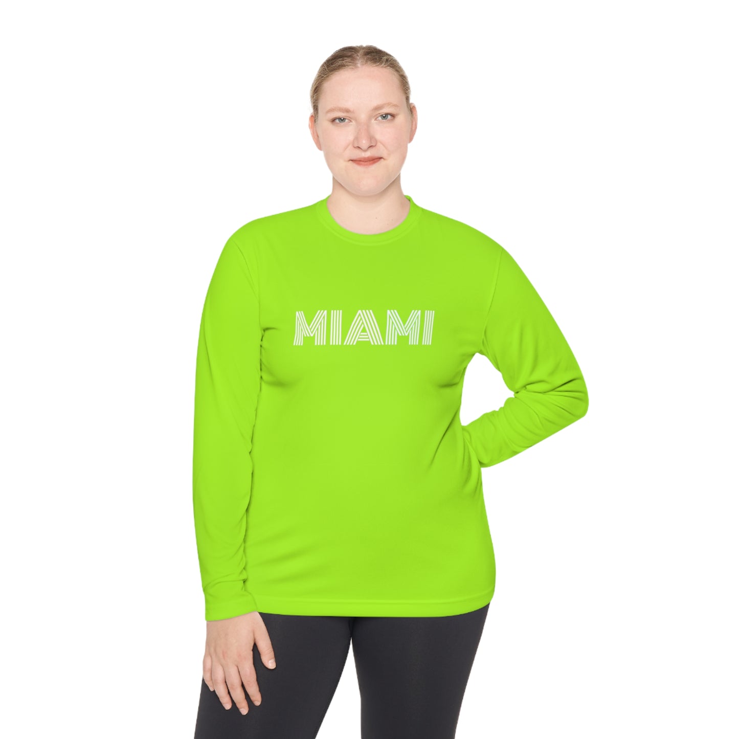 MIAMI Unisex Lightweight Long Sleeve Tee