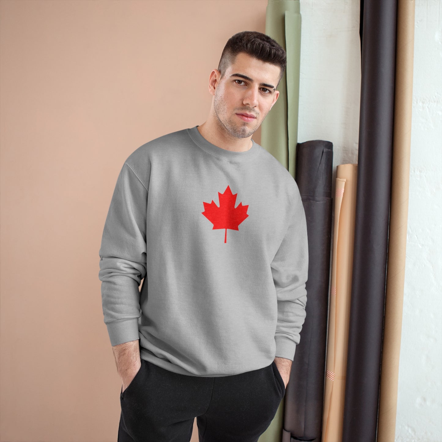 Champion Sweatshirt, Canadian Maple Leaf