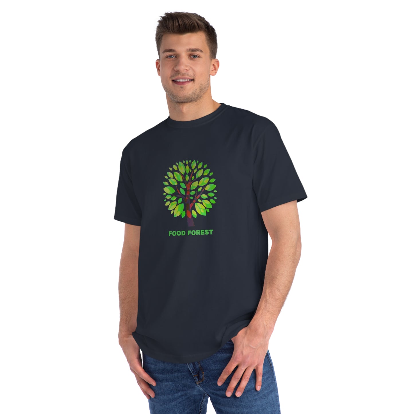Organic Unisex Classic T-Shirt, FOOD FOREST