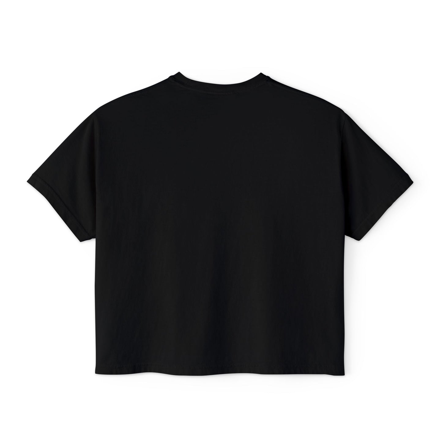 Cat, Women's Boxy Tee, Black