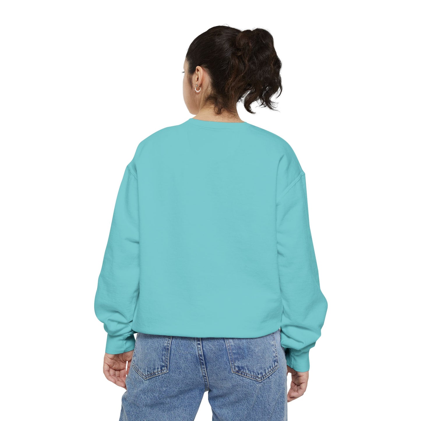 GODDESS INC Garment-Dyed Sweatshirt