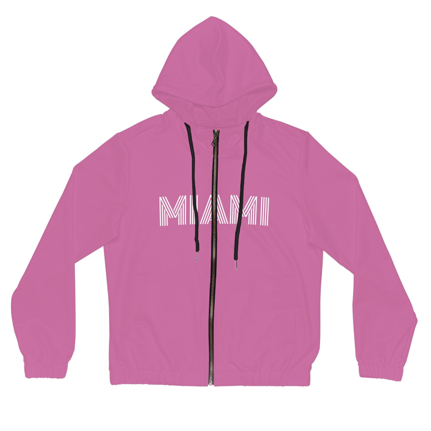 MIAMI Women’s Full-Zip Hoodie, Pink