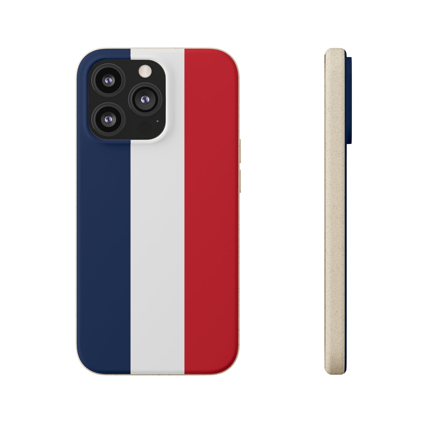 Biodegradable Cases, French Tricolour