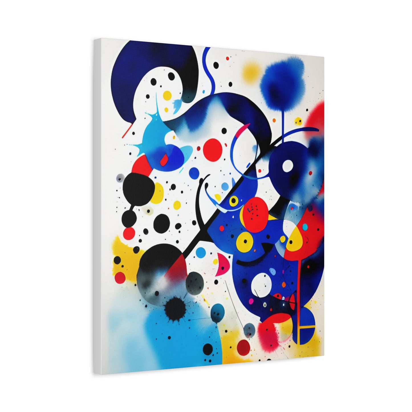 Miro-inspired Matte Canvas, Stretched, 1.25"
