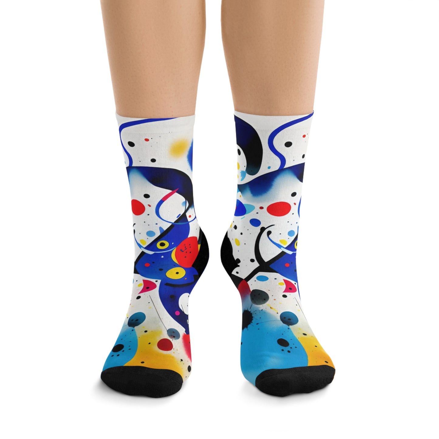 Recycled Poly Socks, Inspired by Miro