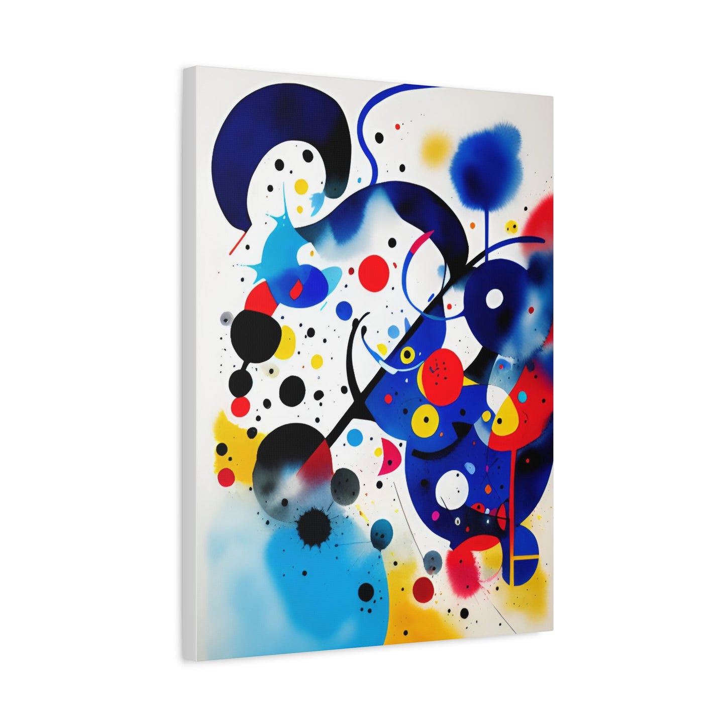 Miro-inspired Matte Canvas, Stretched, 1.25"