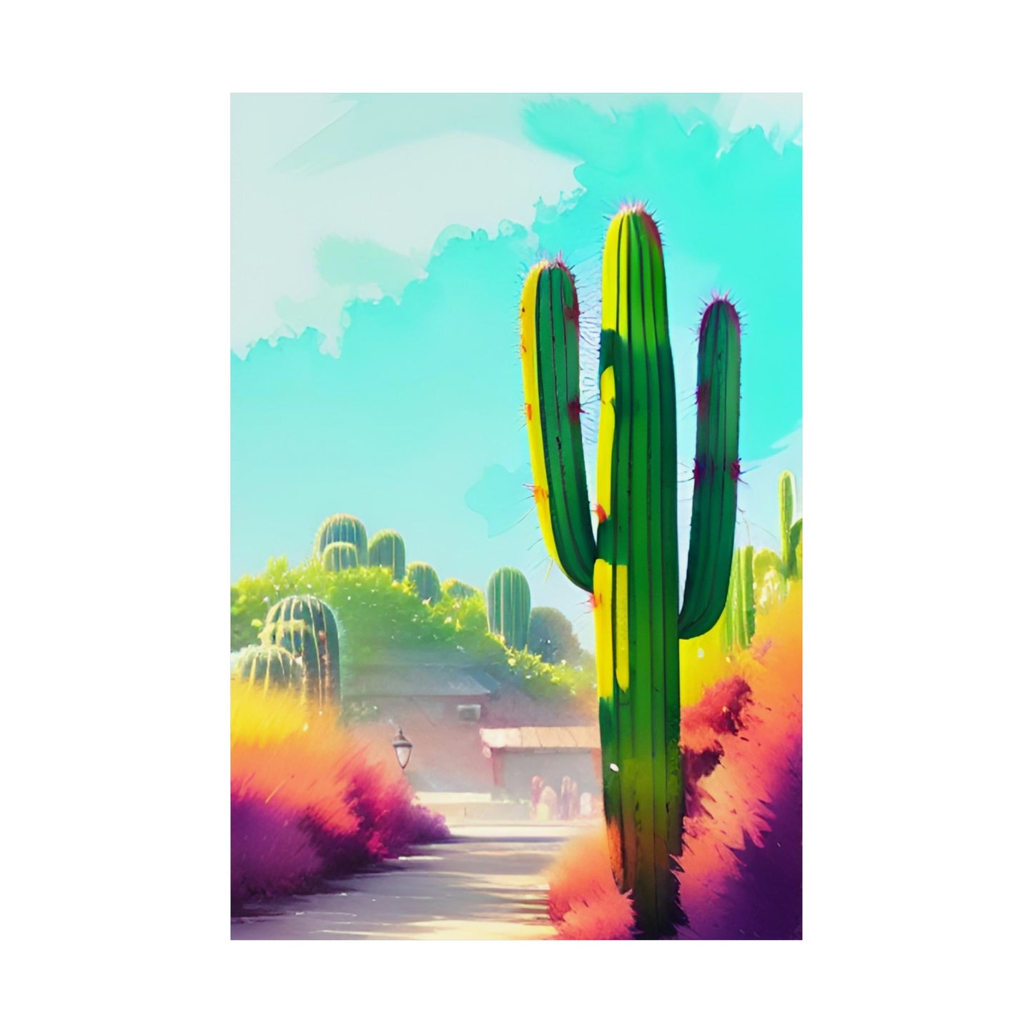 Cactus, Premium Matte Vertical Posters