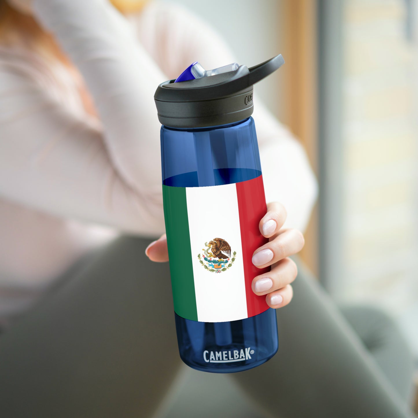 Mexican Flag, CamelBak Eddy®  Water Bottle, 20oz\25oz