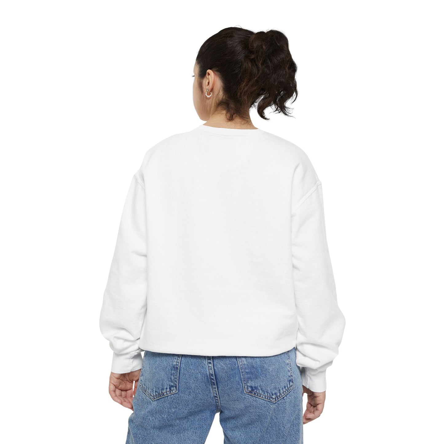GODDESS INC Garment-Dyed Sweatshirt
