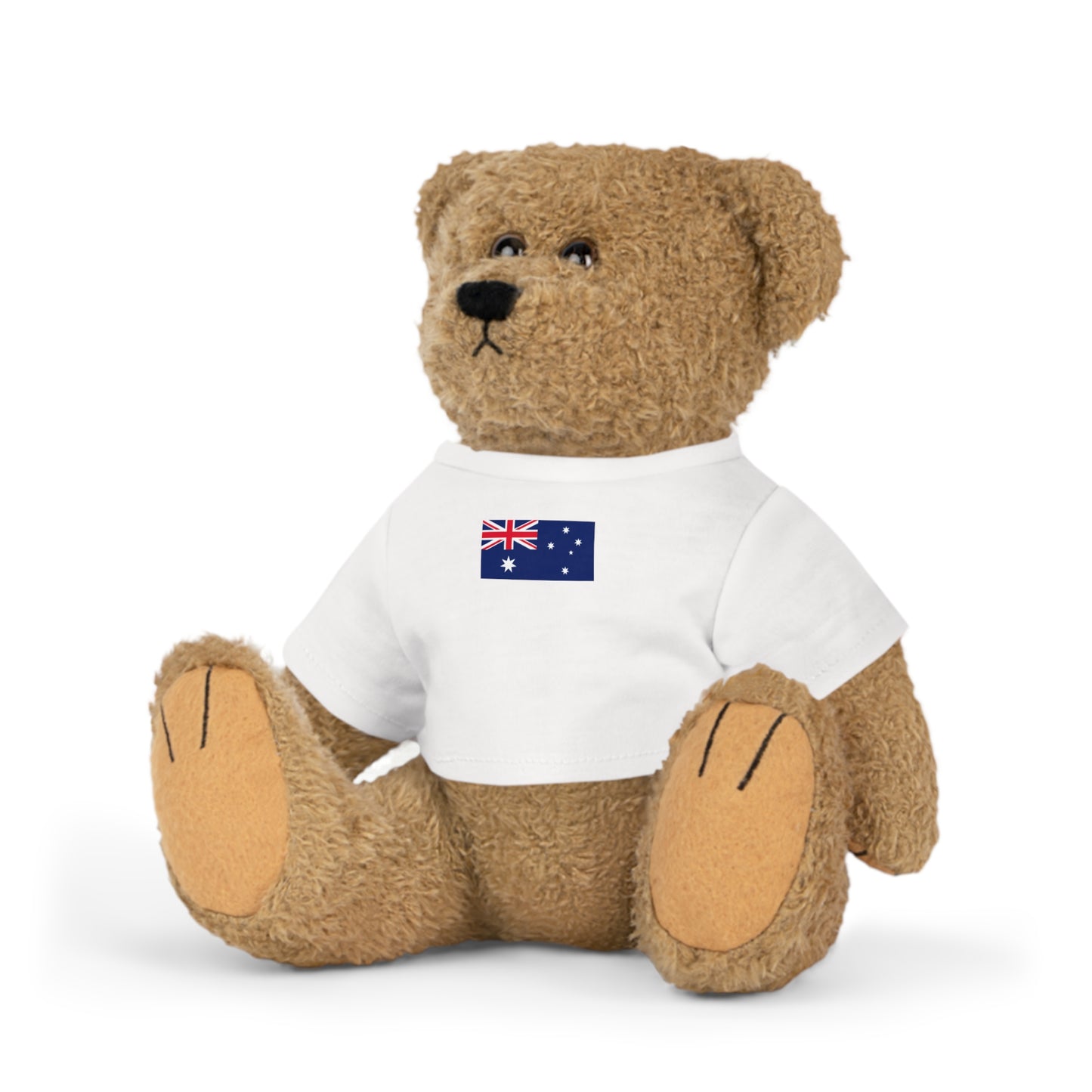 Plush Toy with Australian Flag Shirt