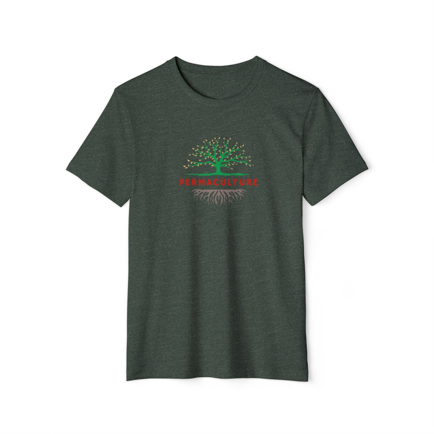Permaculture, Unisex Recycled Organic T-Shirt
