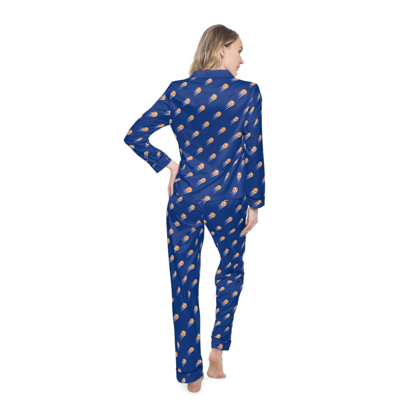 SOCCER Women's Satin Pajamas