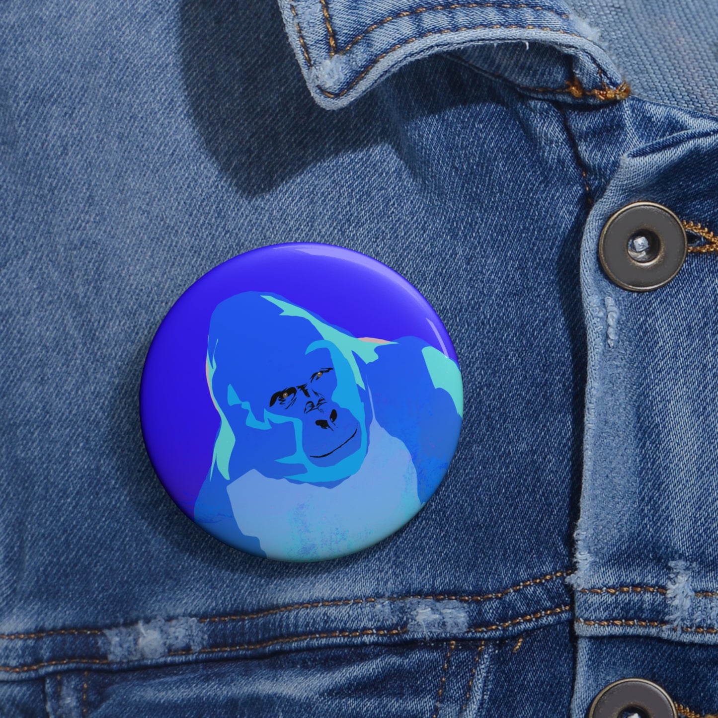Harambe Pin Buttons