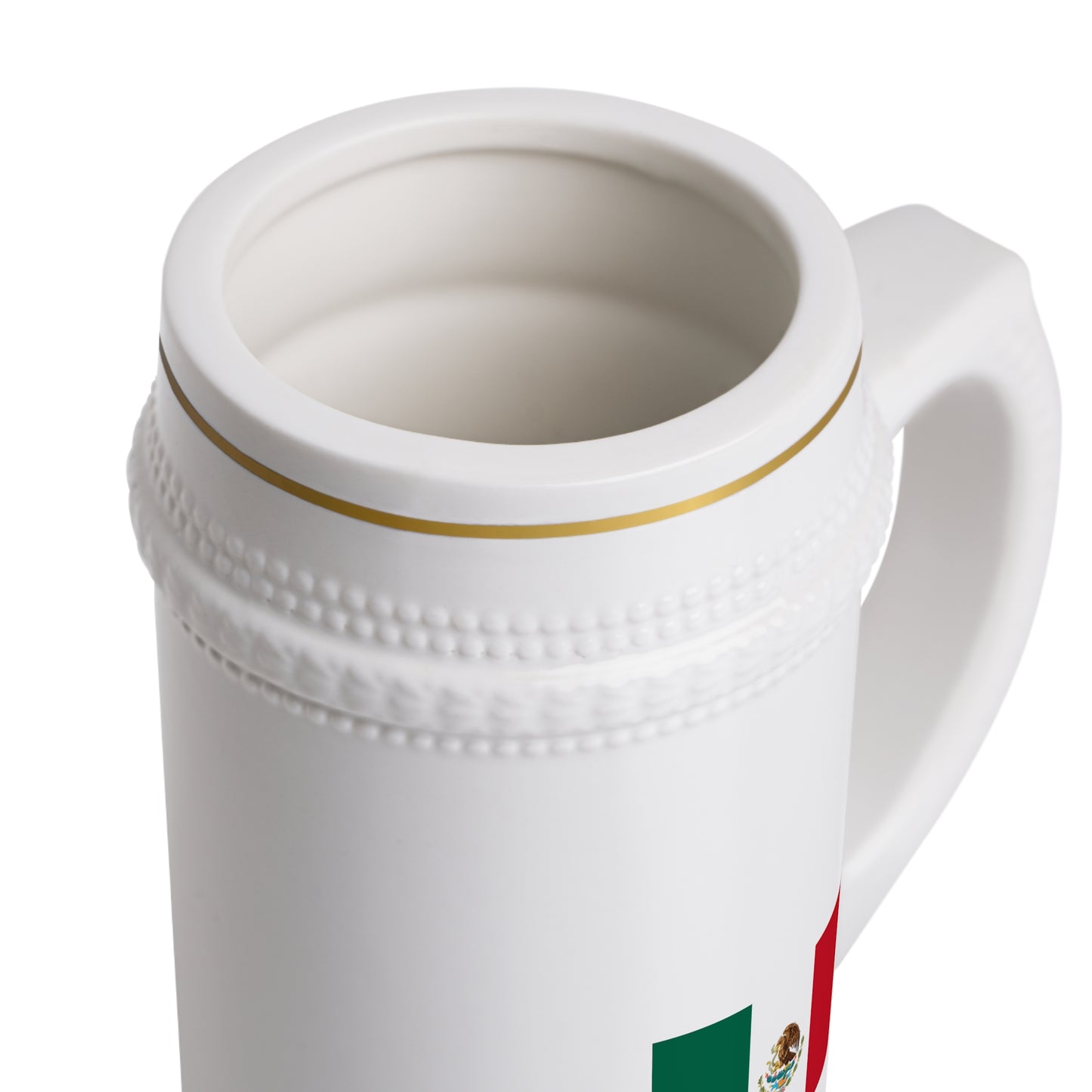 Mexican Flag Beer Stein Mug