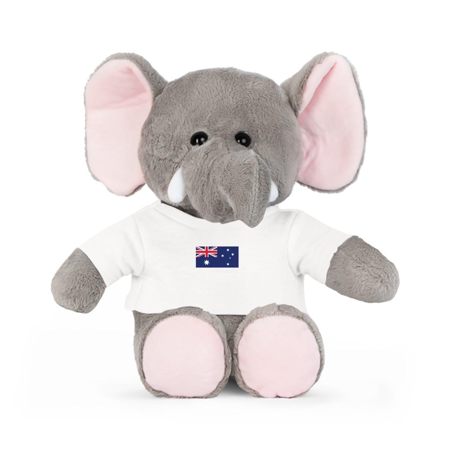 Plush Toy with Australian Flag Shirt