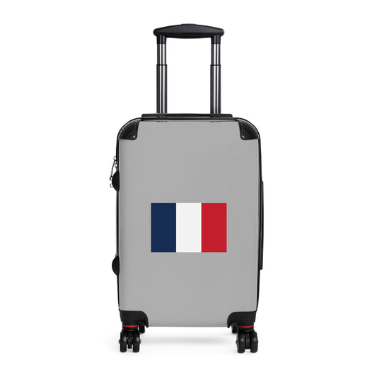 French Flag Suitcase