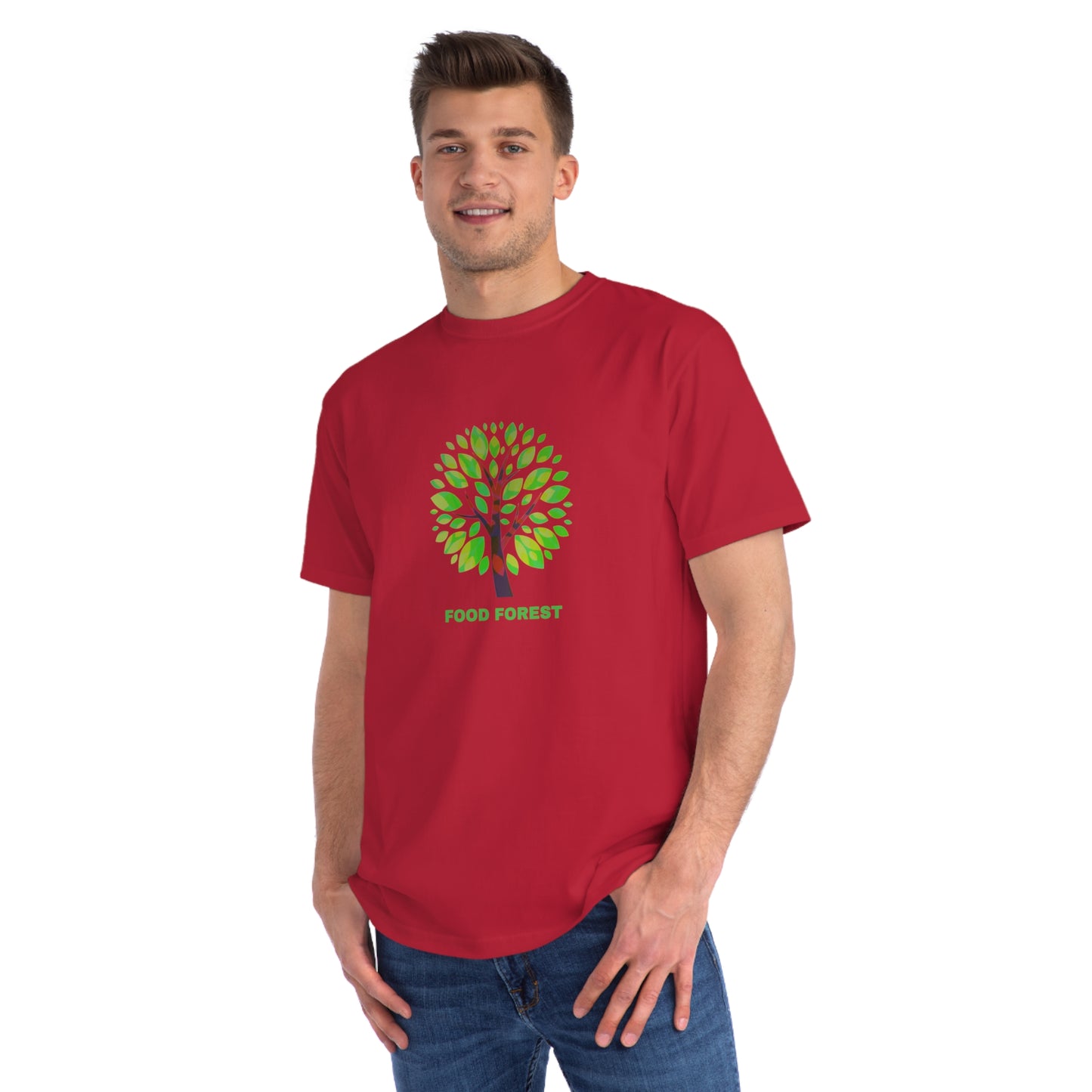 Organic Unisex Classic T-Shirt, FOOD FOREST