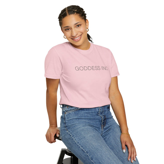 GODDESS INC Garment-Dyed T-shirt
