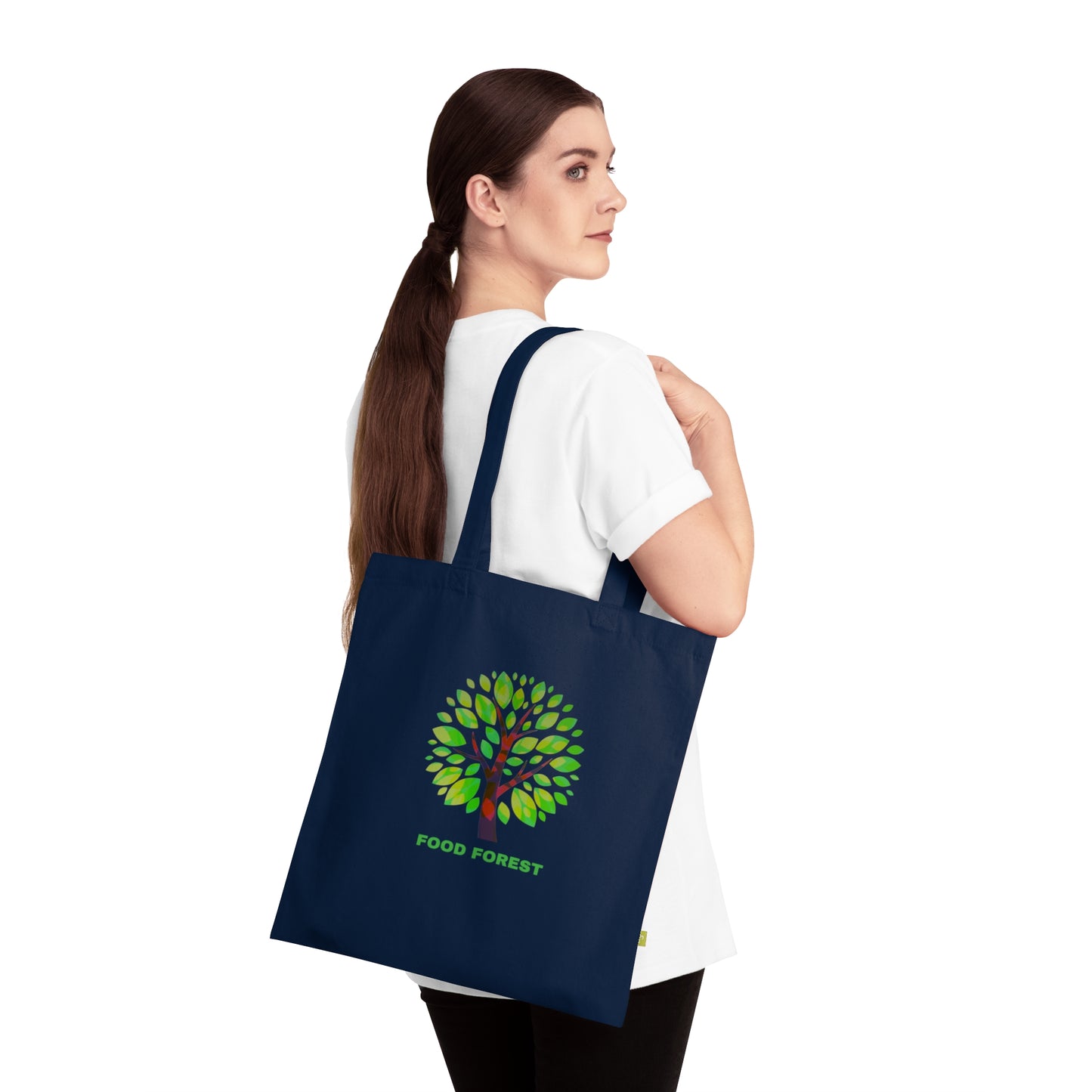 FOOD FOREST Organic Cotton Tote Bag